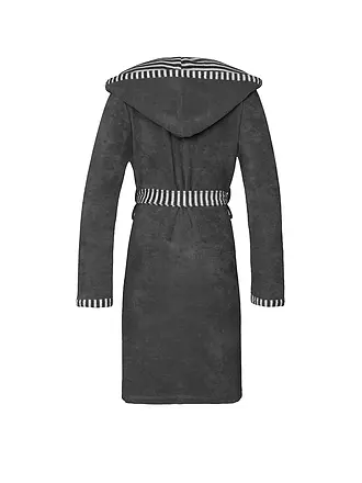 VOSSEN | Peignoir Femme JUNO Noir | grau